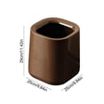 thumbnail image 3 of Large-capacity Garbage Can High-color Household Living Room Kitchen Bedroom Double-layer High-class Feeling Garbage Can Plastic Trash Cans, 3 of 6