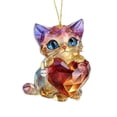 thumbnail image 5 of Nilvkv Valentine's Day Series Dog Acrylic Key Chain Car Rearview Mirror Accessories Backpack Pendant, 5 of 5