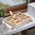 thumbnail image 3 of Melissa & Doug Wooden Pizza Party Play Food Set With 36 Toppings, 3 of 9