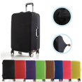 thumbnail image 2 of Fabric Suitcase Protector Baggage Dust Case Cover Suitable for18-32 Inch Travel Organizer purple L(26-28inch), 2 of 6