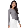 thumbnail image 4 of Adar Underscrubs for Women Multi Color 3 Pack - Long Sleeve Underscrub Comfort Tee, 4 of 6