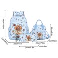 thumbnail image 3 of PRETXORVE Kapibala Backpack for Girls Cute Capybara Elementary School Students Children From Grades to Backpack, 3 of 5