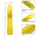 thumbnail image 5 of CalExotics Balle Vibrante Mini Vibe Scintillante, Jaune, 5 of 5