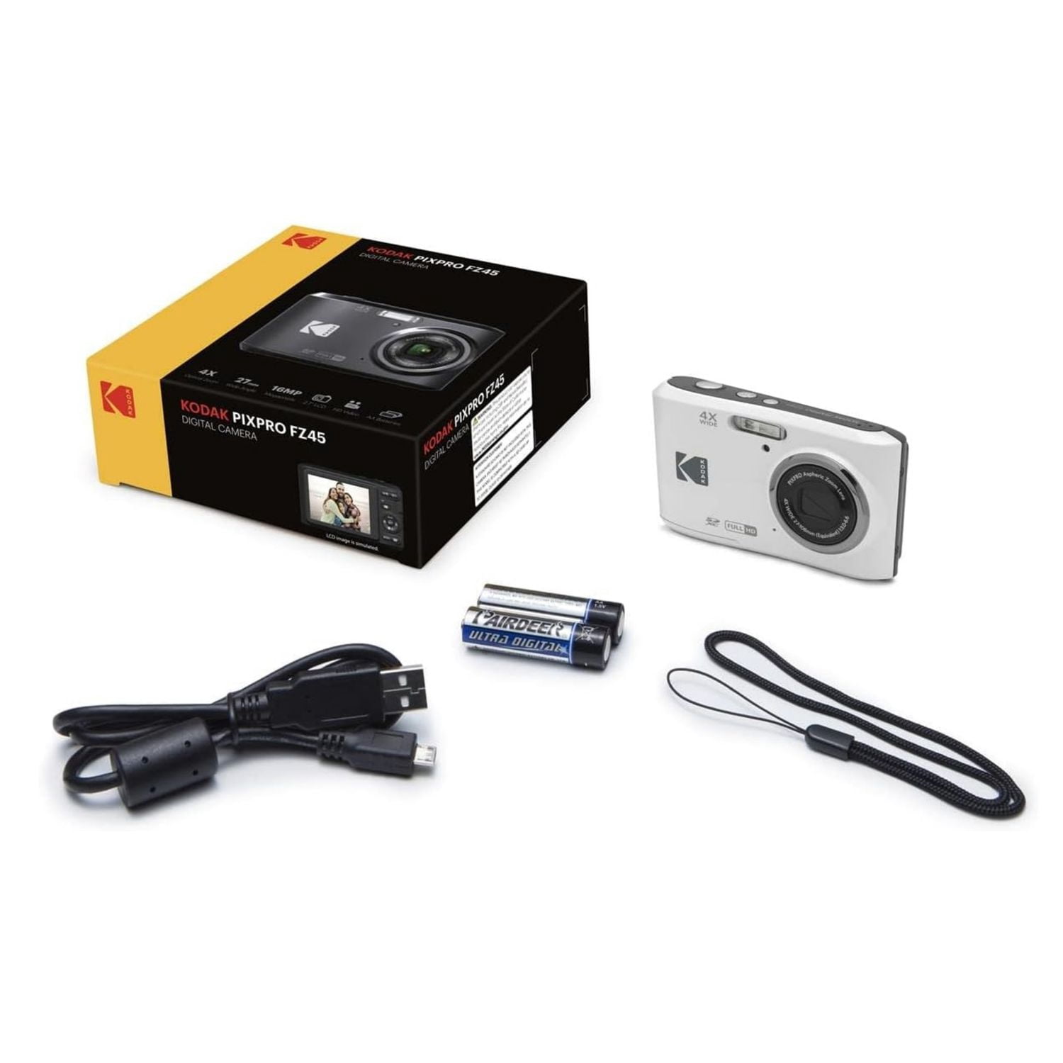 Kodak PIXPRO Friendly Zoom FZ45 - Digital camera - compact - 16.0