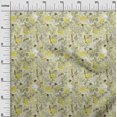 thumbnail image 3 of oneOone Cotton Flex Light Green Fabric Floral Craft Projects Decor Fabric Printed By The Yard 40 Inch Wide, 3 of 4