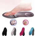 thumbnail image 3 of Flat Feet Arch Soft Support Shoe Insole Pad Breathable Elastic Massage Sponge Shoe Inlay Women, 3 of 9