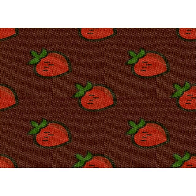 Ahgly Tapis Rectangulaire Lavable en Machine Rouge Brun, 2 Pieds x 4 Pieds