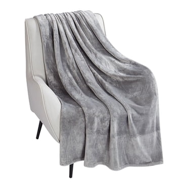 HOMETRENDS Velvet Plush Throw