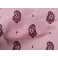 thumbnail image 4 of oneOone Cotton Cambric Fabric Paisley Block Print Fabric By The Yard 56 Inch Wide, 4 of 4