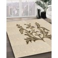 thumbnail image 3 of Ahgly Company Tapis Rectangulaire Lavable en Machine Intérieur Transitionnel Pérun Brun, 5 Pieds x 8 Pieds, 3 of 7