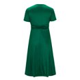 thumbnail image 4 of EGNMCR Robes de Soirée pour Femmes, Robes Formelles pour Femmes, Robes de Cocktail pour Femmes à Manches Courtes Robe à Col en V Robe d'Été Unie à Manches Courtes à Col en V pour Femmes Robe pour Femme, 4 of 7