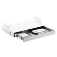 thumbnail image 1 of Desky Ultra Slim Under Desk Drawer - Book Gap / White, 1 of 10