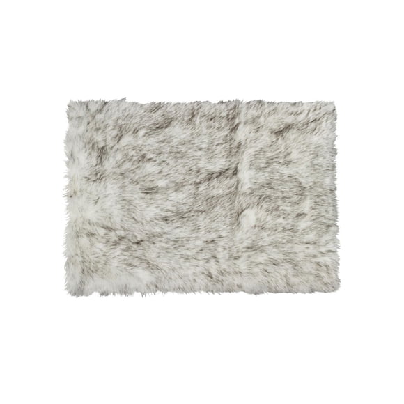 H-LUXE Hudson Faux Fur 5'X8' Rug
