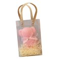 thumbnail image 4 of DOLITY Serviettes Ours Animaux Gant de Toilette Serviette de Douche Séchage Rapide Serviette à Main pour Sacs en Raphia Rose, 4 of 9