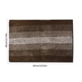 thumbnail image 3 of Premium Non-Slip Bathroom Mat | Quick-Dry Polyester Entrance Rug | Water Absorbent Door Mat - 40x60cm/16x24in | Modern Home Decor | High-Grade Fabric | Multiple Colors Available | Indoor Bathroom, 3 of 8