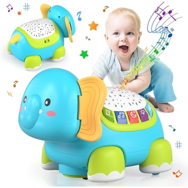 GRM Jouets pour Bébé 6 à 12 Mois, Jouets Rampants Musicaux Jouets Mobiles pour Garçons et Filles de 0 à 12 Mois Cadeau