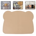thumbnail image 4 of Silicone Placemats For Dining Table, Washable Easy Clean Plate Mat Bear Placemat For Baby Kids Children Dinner, 4 of 8