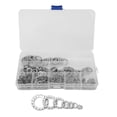 thumbnail image 3 of Lock Washer Assortment Set, Flat Washer Set, Anti-Loose Stainless Steel 300pcs Maintenance Staff Artisan Repairing Home For Fixing Components, 3 of 8