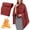 Red, variant on USB Heated Blanket, Portable Heated Blanket, Wearable Blanket, Heated Throw Blanket, Zipper Blanket, Travel Blanket, Home Blanket, Office Blanket, Soft Heated Blanket