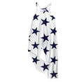 thumbnail image 4 of Girls Overall Star Print Jumpsuits Rompers for Girls Spaghetti Strap Rompers with Pockets Girl Clothes 8-10 Y, 4 of 6