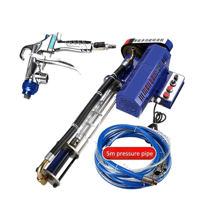 2800W Multifunctional Putty Powder Cement Mortar Polyurethane Waterproof Coating Latex Exterior Wall Stone Paint Spray Machine ,Long Lasting