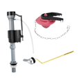 thumbnail image 3 of GUOOL Toilet Fill Valve Portable Toilet Component Height Adjustable Toilet Inlet Valve Red T4213, 3 of 9