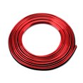 thumbnail image 4 of Transemion 5M Line Car Van Interior Decor Red Point Edge Gap Door Panel Molding N red 5Set, 4 of 6