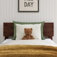 thumbnail image 2 of Orlando Twin Modern Wood Panel Headboard in Walnut, 2 of 11