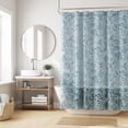 thumbnail image 1 of Hometrends Decorative Fabric Shower Curtain with Botanical Designs, 1 of 7