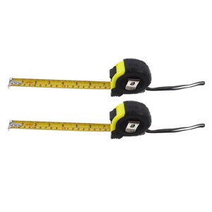 KAKOWELY metric tape measure 5m Carbon Steel Measure Tape Measure Portable Steel Tape Measure Retractable Measuring Tape for Construction DIY Projects2.76"X2.76"X1.38"