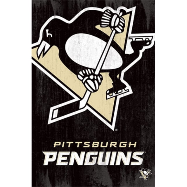 Pittsburgh Penguins - Logo Laminated Poster (24 x 36)