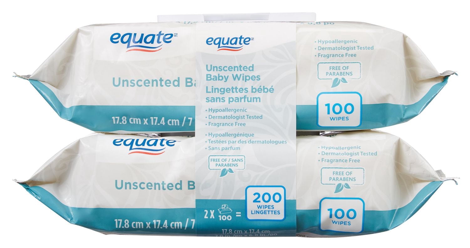 Equate Unscented Baby Wipes