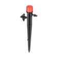 thumbnail image 1 of Unique Bargains Goutteurs de Pulvérisation Réglables, Système d'Irrigation Micro Émetteur 360 Degrés 25 Pcs (Rouge), 1 of 3