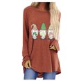 thumbnail image 1 of QIPOPIQ T-Shirts à Manches Longues à Col Rond pour Femmes T-Shirts de la Saint-Patrick Tunique T-Shirt Imprimé Shamrock T-Shirt Vert Chanceux T-Shirts de la Journée St Patricks T-Shirt Col Rond T-Shirts des Fêtes Offres, 1 of 5