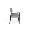 thumbnail image 2 of Pemberly Row Waiting Reception 3 Seat Tandem Seating No Center Arms in Gray, 2 of 5