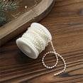 thumbnail image 3 of Pearl String Chains for Christmas Tree Decoration, DIY Beaded Garland for Wedding Scene Backdrops, Reusable Decorative Pendants for Crafting and Party Supplies, 3 of 3