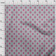 thumbnail image 2 of oneOone Polyester Lycra Fabric Diamond & Swirl Ikat Decor Fabric Printed BTY 56 Inch Wide, 2 of 4
