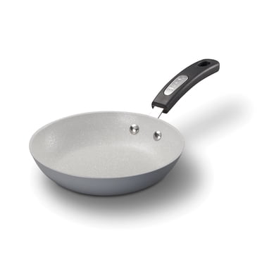 Starfrit The Rock Terra Non-Stick Frypan, 8" (20cm) Diameter, Ceramic PFOA Free Coating, Thick Aluminum Base