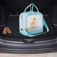 thumbnail image 4 of Small Mesh Bags Portable Foldable Nylon Net Transparent Visible Bird Bag Small Pet Pigeon Pet Cage Outsmall Bird Cage, 4 of 6