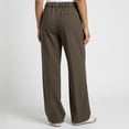 thumbnail image 2 of Devoted,Front Tie, Pleated, Wide Leg Pant, Sizes XS-XL, 2 of 4