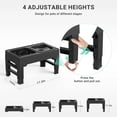 thumbnail image 2 of Els Pet 2 In 1 Elevated Feeding Station(Slow Bowl + Floating Bowl), 2 of 8