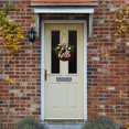 thumbnail image 3 of MesaSe Wooden Welcome Sign with Bowknot Ribbon Front Door Porch Gate Hanging  Plaque Board, 3 of 9