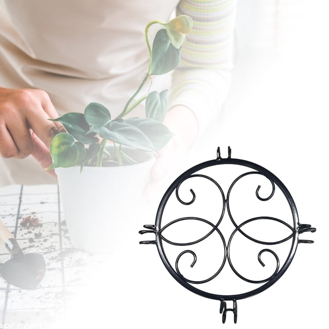 WMQPNNS New Trending Rack Indoor/Outdoor Proof Flower Pot Rack Potted and Pumpkin Circular Garden Rack Todays Deals Clearance Sale