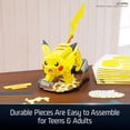 thumbnail image 4 of 4D Build, Pokémon Pikachu 3D Model Kit, Pokémon Figure, Kanto First Partner Collection, Desk Décor, 201 Pieces, for Ages 12 & Up, 4 of 4