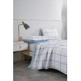 thumbnail image 3 of Chaps 3-Piece Jersey Knit Microfiber Quilt and Sham Set - Solid Coverlet Comforter, 3 of 7