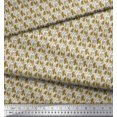 thumbnail image 3 of Soimoi Rayon Fabric Flower Artistic Print Sewing Fabric Yard 56 Inch Wide, 3 of 3