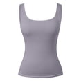 thumbnail image 3 of Women's Sleeveless Layering Tank Top for Everyday Wear Casual Summer Basic Stretch Fit Inner Layering, 3 of 5