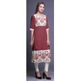 thumbnail image 3 of Bimba Kurtis Droits à Panneaux pour Femmes Robe Kurti Longue Haut Indien Imprimé, 3 of 5