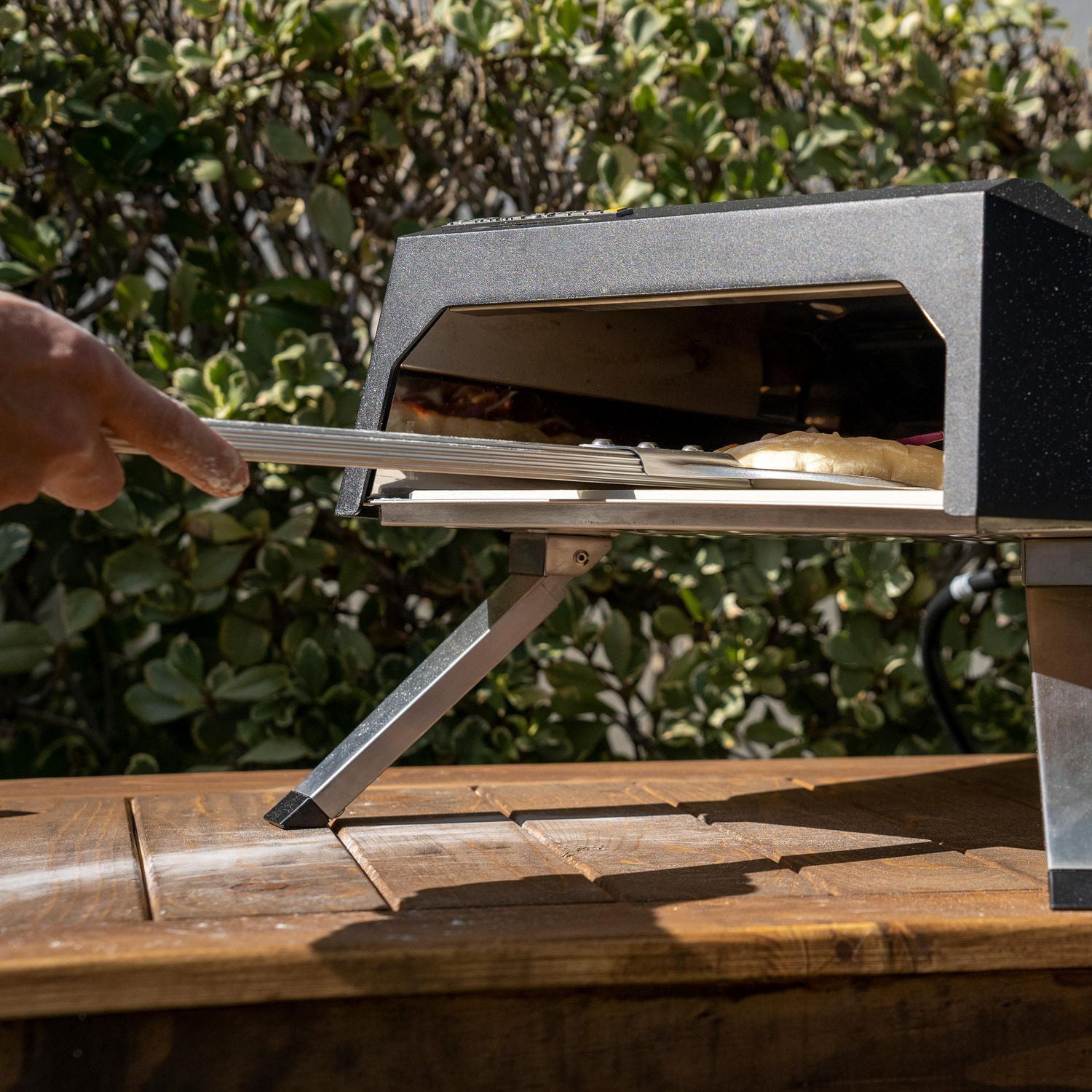 Permasteel 12” Table Top Gas Pizza Oven – Outdoor Use, Gas Fuel