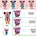 thumbnail image 2 of innotech Portable Fan,Mini Cute Bear Desk Fan Small Quiet,3-Speed Adjustable Usb Powered Fan,Electroplating Cute Shape, 2 of 6